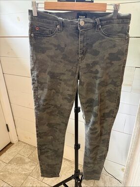 Hudson Jeans Olive Camo Skinny Pants